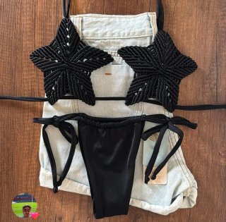 Bikini tejido artesanalmente Caballito de Mar