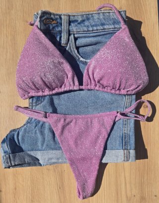 Bikini tejido artesanalmente Caballito de Mar