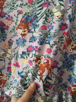 Pijama corto Bambi flores