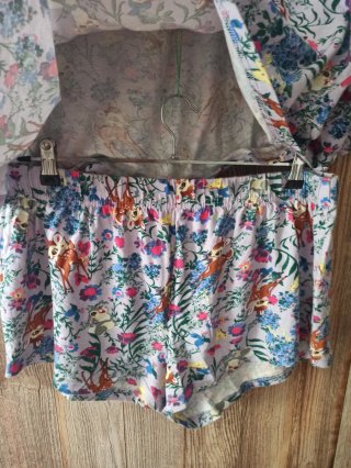 Pijama corto Bambi flores