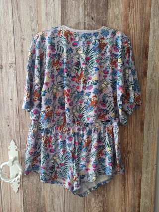 Pijama corto Bambi flores