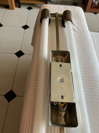 Lámpara LED cocina 2 tubos