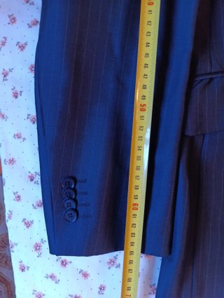 Traje Springfield Rayas Hombre Azul Marino