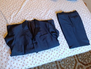 Traje Springfield Rayas Hombre Azul Marino