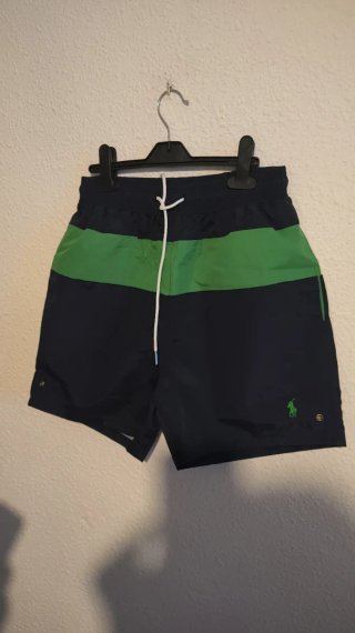 Bañador Polo Ralph Lauren azul y verde