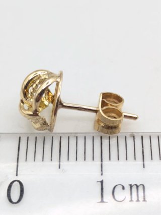 Pendientes Nudo Oro 18k