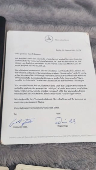 Lote 54 Tarjetas Mercedes Benz