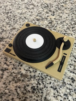 Set Portabicchieri in Vinile e Giradischi Retrò (Design)