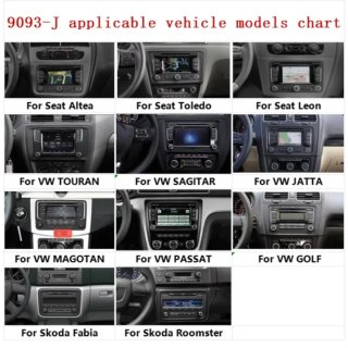 Pantalla Táctil Coche radio para Volkswagen