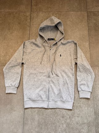 Sudadera Polo Ralph Lauren Cremallera Gris