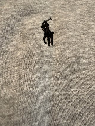 Sudadera Polo Ralph Lauren Cremallera Gris