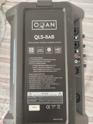 Altavoz de calle OQAM Negro