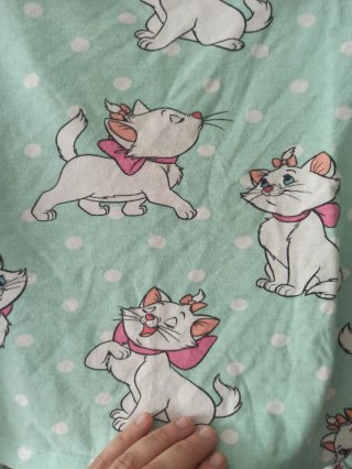 Pijama Marie Gato Menta Talla M