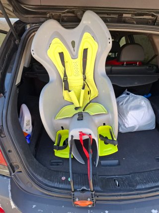 Silla bici niño asiento seguridad