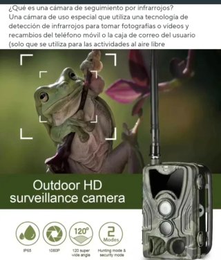 2 Cámaras Caza HC-801 PRO 4G 36MP 4K Sin Estrenar