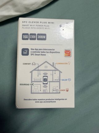 Enchufe Inteligente Wi-Fi SPC Clever Plug Mini