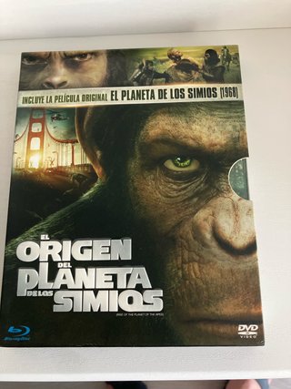 El Origen del Planeta de los Simios Blu-ray + DVD