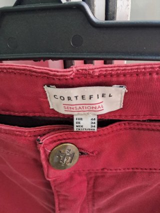 Lote 2 Pantalones y 1 Blusa CORTFIEL Rojo
