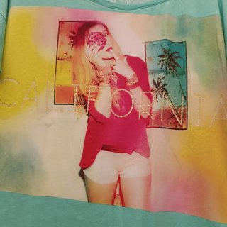Camiseta California multicolor
