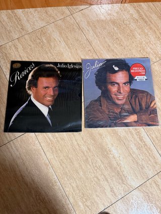 Pack 2 Vinilos LP Julio Iglesias