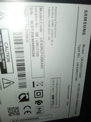 Smart TV Samsung 4K 43