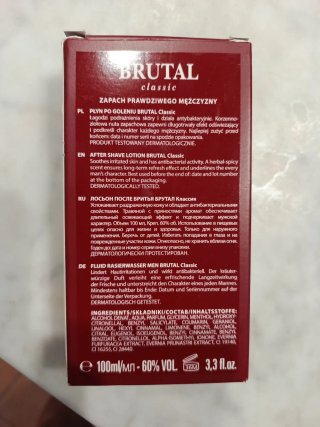 Brutal Classic Loción para después del afeitado
