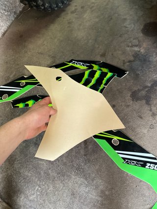 Pegatinas Kawasaki KX 250 F 2017