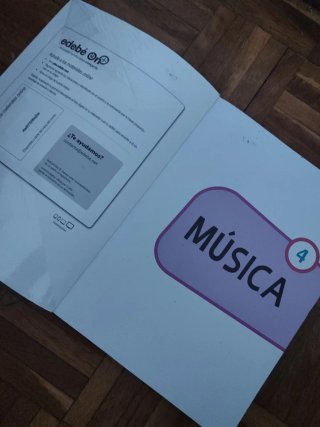 Libro Música EP4 EDEBE