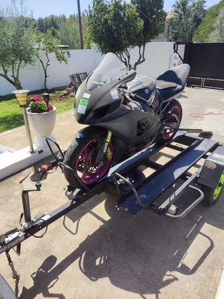 2 Balancines para remolque de moto