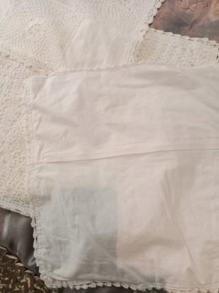 Fundas Cojín Indias Algodón Ganchillo Beige Blanco