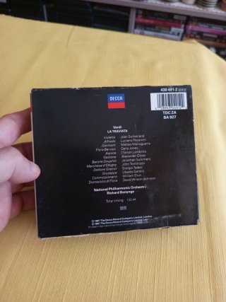 La Traviata Verdi 2 CD y libreto