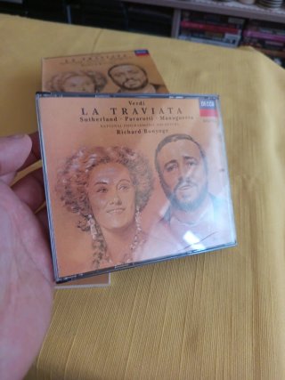 La Traviata Verdi 2 CD y libreto