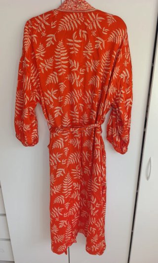 Kimono Zara Naranja Talla S