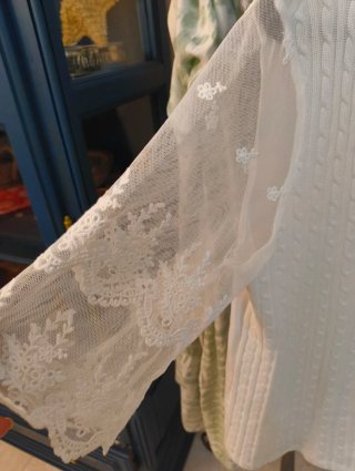 Blusa Pilar Prieto Blanca Talla XL