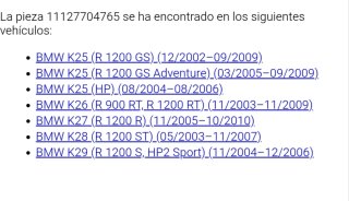 Tapas Culata Cromadas moto BMW Nuevas
