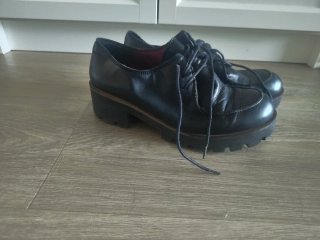 Mocasines negros mujer
