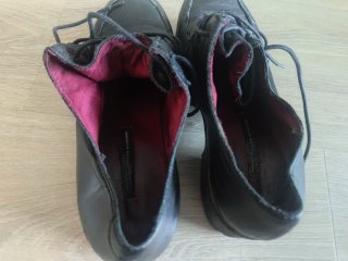 Mocasines negros mujer