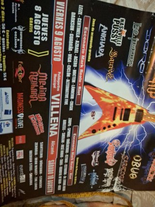 Cartel Leyendas del Rock Venom Testament Accept,