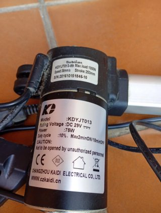 Actuador Lineal Subinas KOPTOO110