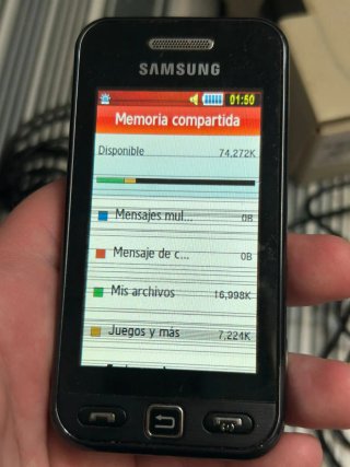 Teléfono móvil Samsung GT-S5230
