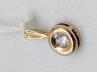 Colgante Oro 18k Diamante