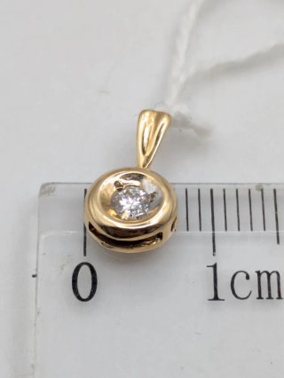 Colgante Oro 18k Diamante