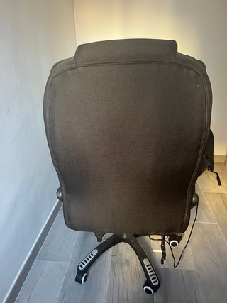Silla de escritorio gamer negra