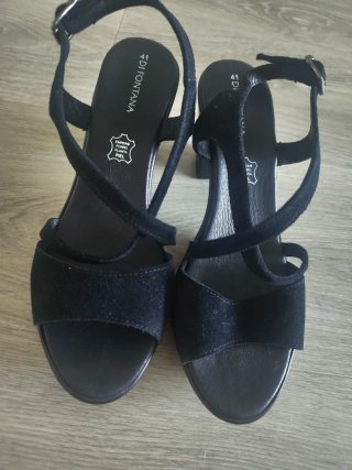 Zapatos Di Fontana Negras