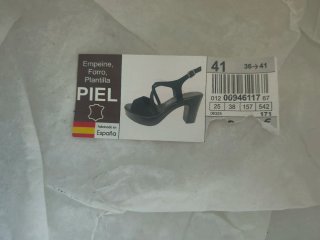Zapatos Di Fontana Negras