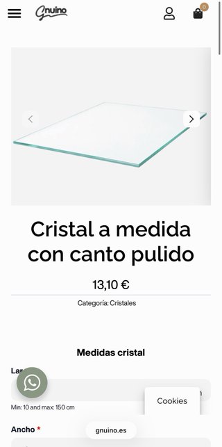Enpresa : GNUINO Tablero melamina a medida