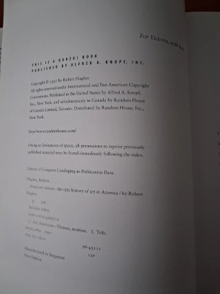 American visions.Historia del Arte  EEUU en inglés
