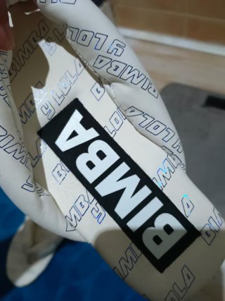 Chanclas Bimba y Lola acolchadas logo