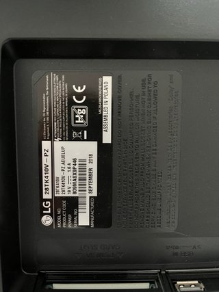 Monitor LG 28 28TK410V