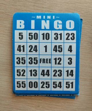 JUEGO BINGO